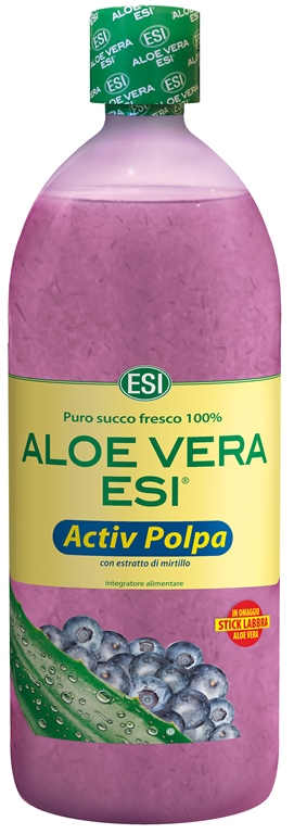 ALOE VERA ESI ACTIV CON POLPA DI MIRTILLO 1 LITRO