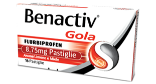 BENACTIV GOLA 16 PASTIGLIE LIMONE E MIELE