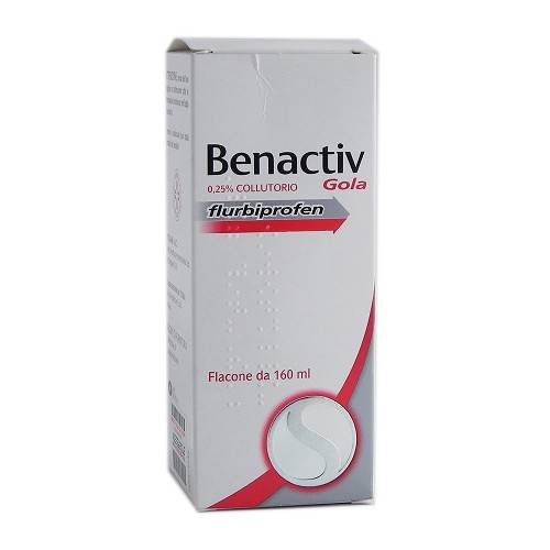 BENACTIV GOLA COLLUTTORIO 160 ML