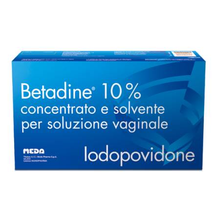 BETADINE SOLUZIONE VAGINALE 5 FLACONE+5F+5CAN