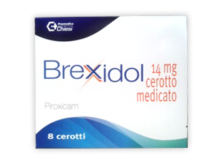 BREXIDOL 8 CEROTTI MEDICATI 14 MG