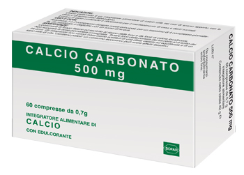 CALCIO CARBONATO 60 COMPRESSE