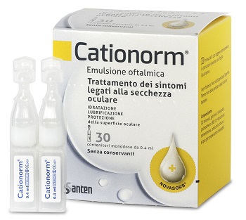 CATIONORM GOCCE 30 FLACONCINI MONODOSE
