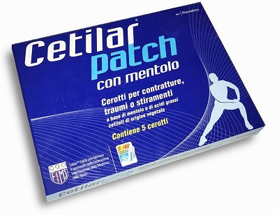 CETILAR PATCH CON MENTOLO 5 PEZZI