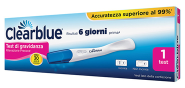 CLEARBLUE TEST GRAVIDANZA PRECOCE 1TEST