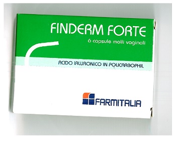 FINDERM FORTE 6 CAPSULE MOLLI VAGINALI