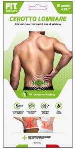 FIT PATCH CEROTTO LOMBARE 10 PEZZI