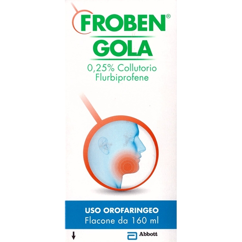 FROBEN GOLA COLLUTTORIO 160 ML 0,25%