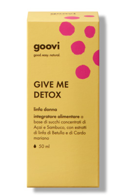 GOOVI GIVE ME DETOX LINFA DONNA 50ML