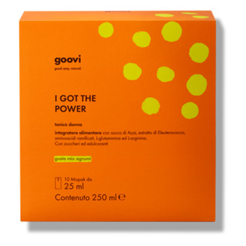 GOOVI I GOT THE POWER TONICO DONNA 10X25ML