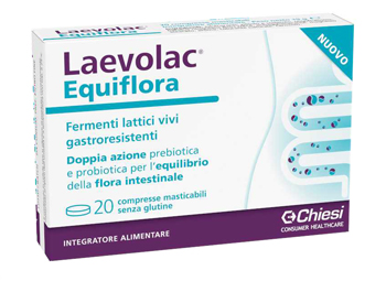 LAEVOLAC EQUIFLORA 20 COMPRESSE MASTICABILI