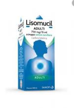 LISOMUCIL TOSSE MUCOLITICO SCIROPPO SENZA ZUCCHERO 200ML