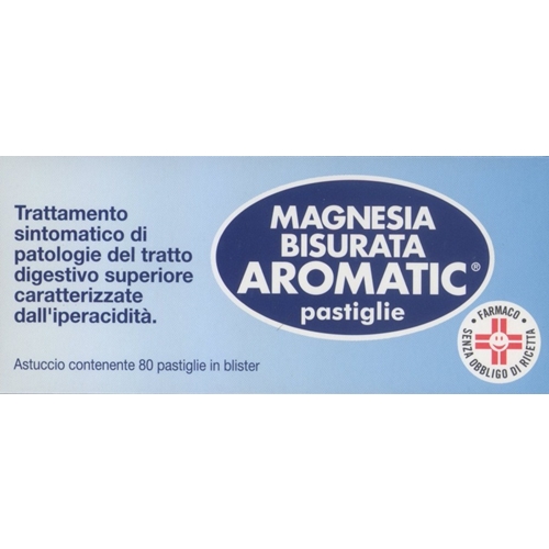 MAGNESIA BISURATA AROMATICA 80 PASTIGLIE