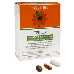 MIGLIORIN TRICOX 20 TAVOLETTE + 20 GELLLULE + 20 CAPSULE