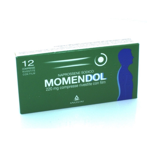 MOMENDOL 12 COMPRESSE 220 MG