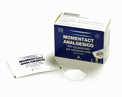 MOMENTACT ANALGESICO 12 BUSTINE 400 MG