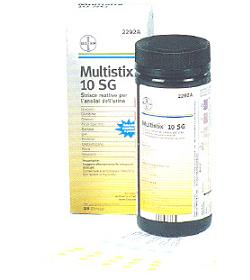 MULTISTIX 10SG 25 STRISCE TEST URINA