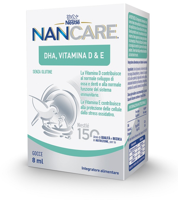 NANCARE DHA VITAMINA D&E 8ML
