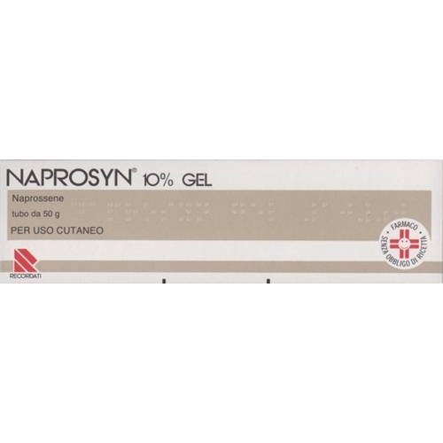 NAPROSYN GEL 50 GRAMMI 10%