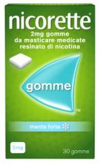 NICORETTE 30 GOMME MASTICABILI 2 MG MENTA FORTE