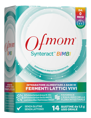 OFMOM SYNTERACT BIMBI FERMENTI LATTICI PER BAMBINI 14 STICK
