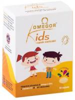 OMEGOR KIDS TUTTI FRUTTI 60 CAPSULE