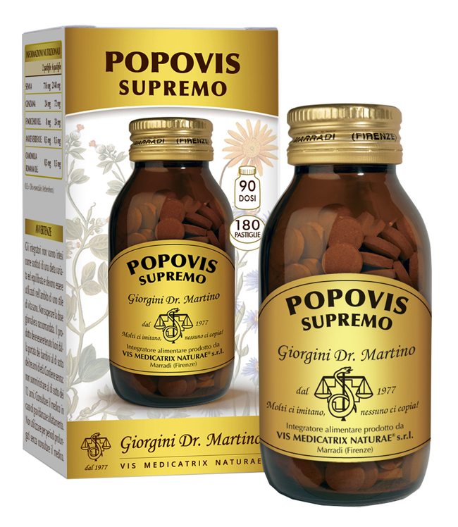 POPOVIS SUPREMO 180 PASTIGLIE BENESSERE INTESTINALE