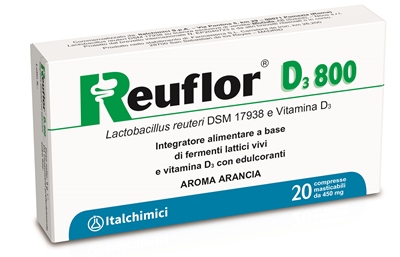 REUFLOR D3 800 20 COMPRESSE