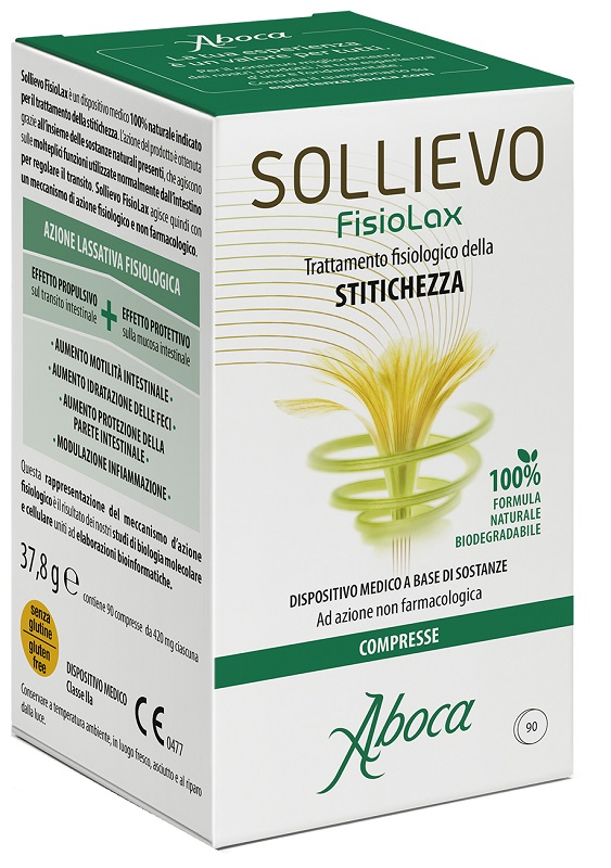 SOLLIEVO FISIOLAX INTEGRATORE PER L A STITICHEZZA 90 COMPRESSE