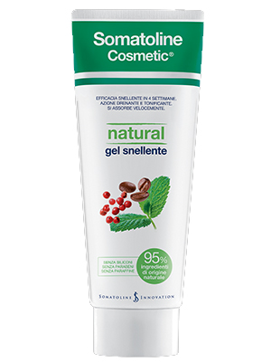 SOMATOLINE COSMETIC NATURAL GEL SNELLENTE 250ML