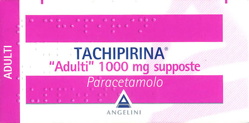 TACHIPIRINA SUPPOSTE ADULTI 1000 MG