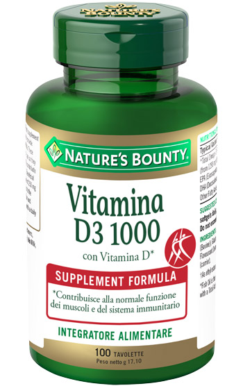 VITAMINA D3-1000 100 TAVOLETTE