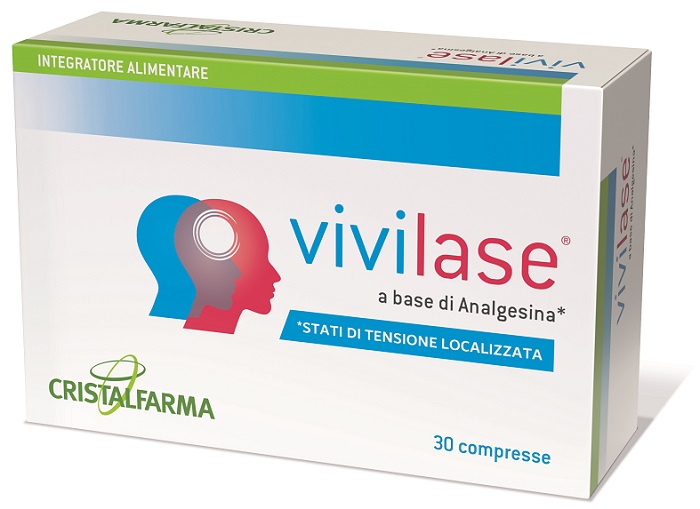 VIVILASE INTEGRATORE PER IL MAL DI TESTA 30 COMPRESSE