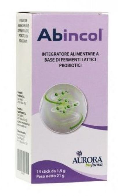 ABINCOL 14STICK OROSOLUBILI