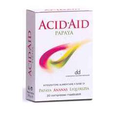 ACID AID PAPAYA 20COMPRESSE MASTICABILI