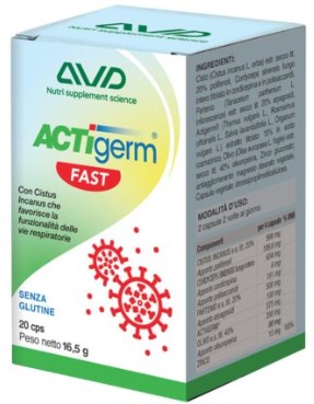 ACTIGERM FAST 20 CAPSULE