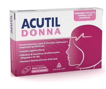 ACUTIL DONNA INTEGRATORE PER LA STANCHEZZA 20 COMPRESSE