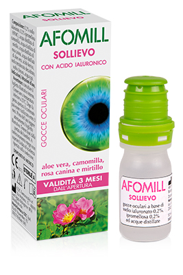AFOMILL SOLLIEVO CON ACIDO IALURONICO GOCCE OCULARI 10ML