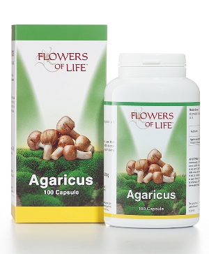 AGARICUS BLAZEI 100 CAPSULE FLOWERS
