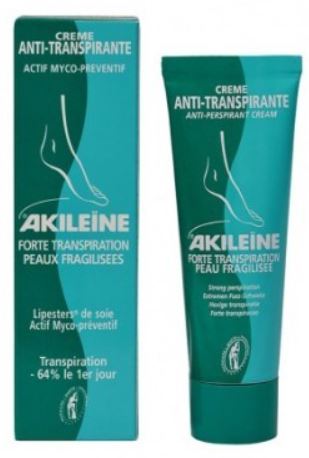 AKILEINE CREMA VERDE ANTI TRASPIRANTE PIEDI 50ML