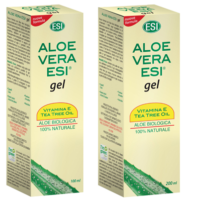 ALOE VERA ESI GEL CON VITAMINA E - TEA TREE OIL 100ML