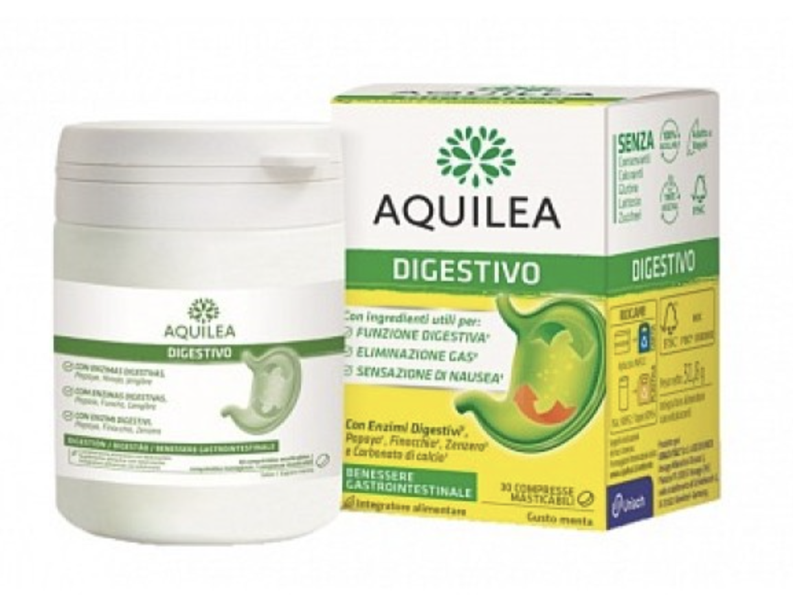 AQUILEA DIGESTIVO 30 COMPRESSE MASTICABILI