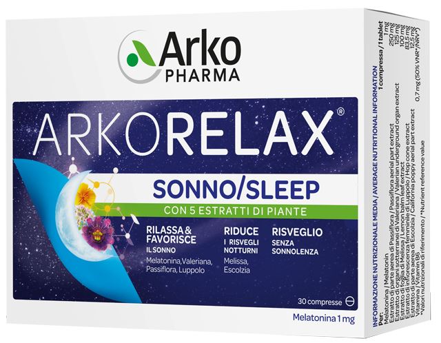 ARKORELAX SONNO 30 COMPRESSE