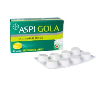 ASPI GOLA 24 PASTIGLIE LIMONE E MIELE