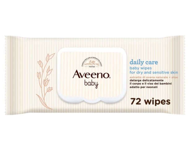 AVEENO BABY SALVIETTINE 72 PEZZI