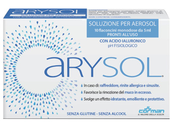 ArySol Soluzione per Aerosol 10 fiale da 5 ml