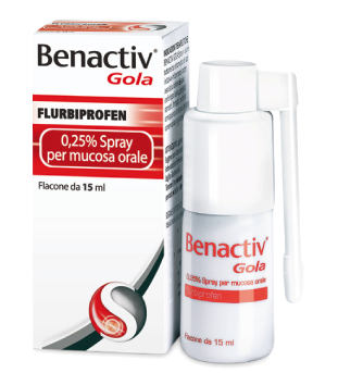 BENACTIV GOLA SPRAY 15 ML