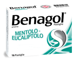 BENAGOL MENTOLO EUCALIPTO 16 PASTIGLIE