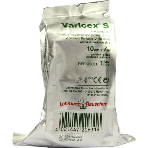 BENDA OSSIDO ZINCO VARICEX S 10 CM X 7 METRI