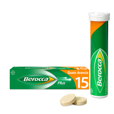 BEROCCA PLUS 15 COMPRESSE EFFERVESCENTI